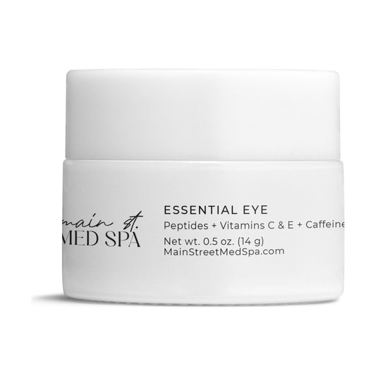 Main Street Med Spa Essential Eye with peptides and vitamins C and E